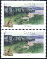 Canada Riviere Saguenay River Amerindiens MNH ** Neuf SC (C15-11pa) - Unused Stamps