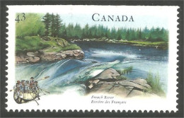 Canada Riviere Des Francais French River Bateau Canoe Canot MNH ** Neuf SC (C15-12ha) - Ungebraucht