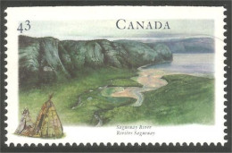 Canada Riviere Saguenay River Amerindiens MNH ** Neuf SC (C15-11hb) - Indiani D'America