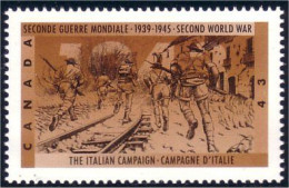 Canada Campagne D'Italie Italian Campaign Rail Train Raidroad MNH ** Neuf SC (C15-06c) - Trains