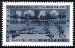 Canada Bombardier Bomber Forces Avion Airplane MNH ** Neuf SC (C15-04b) - WW2 (II Guerra Mundial)