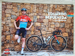 Card Eduardo Sepulveda - Team Lotto Dstny - 2024 - Belgium - Cycling - Cyclisme - Ciclismo - Wielrennen - Radsport