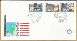 NL.- FDC. NVPH Nr. 282. EERSTE DAG VAN UITGIFTE. FIRST DAY OF ISSUE. 16-04-1991. ZOMERPOSTZEGELS. - FDC