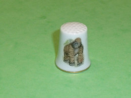 TB110C / Dé /Dés à Coudre / Animaux : Gorille - Thimbles