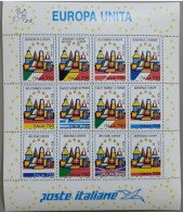 ITALIA 1993 MINIFOGLIO NUOVO EUROPA UNITA - 1991-00: Mint/hinged