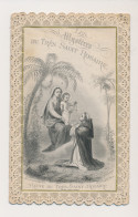 IMAGE PIEUSE. H.PRENTJE =   LES MYSTERES DU TRES SAINT ROSAIRE. SUSTEME.  BOUASSE - LEBEL .   ZIE AFBEELDINGEN - Devotieprenten