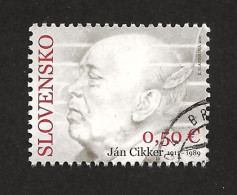 Slovakia Slowakei 2011 ⊙ Mi 666 Sc 622 Yv 582 Ján Cikker (1911 - 1989). - Usati