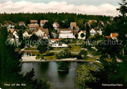 73788945 Hahnenklee-Bockswiese Harz Teilansicht Teich Haus Auf Der Alm Hahnenkle - Goslar