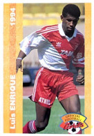 131 Luis Enrique - AS Monaco - Panini Official Football Cards 1994 - Tarjetas