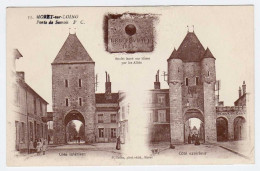Moret-sur-Loing - Porte De Samois - Inter/Exter - 1932 # 3-8/8 - Moret Sur Loing