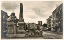 73788828 Muehldorf  Inn Teilansicht M. Denkmal  - Sonstige & Ohne Zuordnung