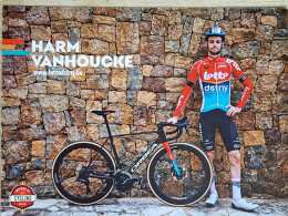 Card Harm Vanhoucke - Team Lotto Dstny - 2024 - Belgium - Cycling - Cyclisme - Ciclismo - Wielrennen - Radsport