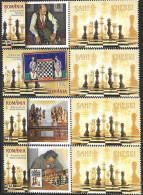 RO 2023 CHESS, ROMANIA 4v+Lables, MNH - Nuevos