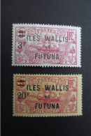WALLIS & FUTUNA N°37/39 NEUF* TB  COTE 65 EUROS VOIR SCANS - Neufs
