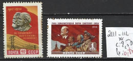RUSSIE 2111-12 ** Côte 2.50 € ( Rouille ) - Unused Stamps