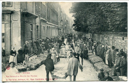 CPA Voyagé 1909 * BOURG Rue Bernard Et Marché Des Poulets (grosse Animation) Editeur B. Ferrand - Other & Unclassified