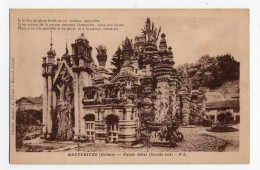 HAUTERIVES * DROME * PALAIS IDEAL * FACADE SUD * CHEVAL, Auteur Du Palais * Carte Sépia - Hauterives