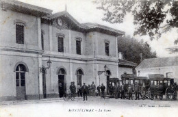 26  MONTELIMAR  LA GARE ANIMEE - Montelimar