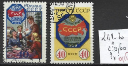 RUSSIE 2119-20 Oblitérés Côte 0.60 € - Oblitérés