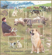 2016 Kazakhstan Dogs Souvenir Sheet MNH - Kazajstán