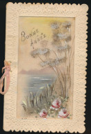 BRODEE.    BONNE ANNEE.        ZIE AFBEELDINGEN - Embroidered