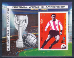 North Yemen 1970 Mi# Block 125 ** MNH - Football World Championship, Mexico / Soccer - Jemen