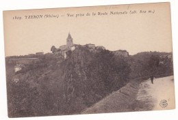 Yzeron - 1918 - Vue Prise De La Route Nationale # 2-13/8 - Autres & Non Classés