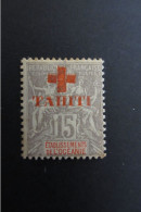 COLONIE TAHITI N°35 NEUF* ROUILLE COTE 45 EUROS VOIR SCANS - Tahiti