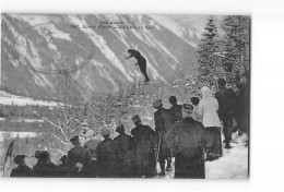 LES ALPES - Sports D'Hiver - Un Saut En Skis - Très Bon état - Andere & Zonder Classificatie