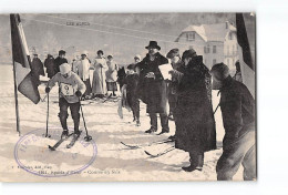 LES ALPES - Sports D'Hiver - Course En Skis - Très Bon état - Other & Unclassified