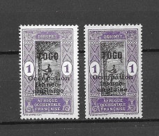 VARIETEE DE COULEUR N° 84 ( Clair / Foncé ) NEUF* - Unused Stamps