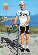 Vélo Coureur Cycliste Espagnol Antonio Prieto - Team Teka - Cycling - Cyclisme - Ciclismo - Wielrennen - Dedicace - Ciclismo