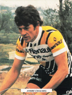 Vélo Coureur Cycliste Francais - André Chalmel - Team Renault Gitane - Cycling - Cyclisme - Ciclismo - Wielrennen  - Radsport
