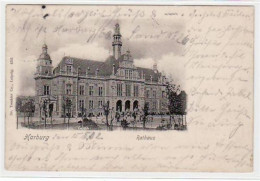 39067905 - Hamburg Harburg Mit Rathaus Gelaufen, 1902. Leichte Stempelspuren, Sonst Gut Erhalten - Altri & Non Classificati