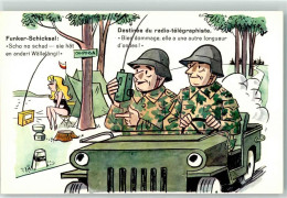 39497005 - Soldaten Humor Karikatur - Other & Unclassified