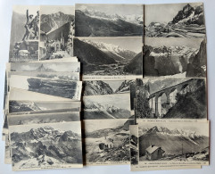 France Chamonix Mont Blanc Lot Of 40 Unused Postcards Lévy Et Neurdein Réunis Ca. 1925 - Chamonix-Mont-Blanc