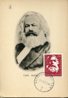 X0251 Jugoslavia , Maximum 1968,  Karl Marx - Karl Marx