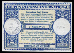 PHILIPPINES   International Reply Coupon / Coupon Réponse International - Filipinas