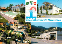 13097824 St Margarethen SG Mineralheilbad Fliegeraufnahme Churfirsten - Sonstige & Ohne Zuordnung