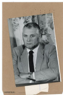 Photo De Presse LE COMMISSAIRE ROBERT BROUSSARD 1983 - Persone Identificate