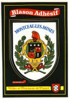 Blason Adhésif De Montceau Les Mines - Montceau Les Mines