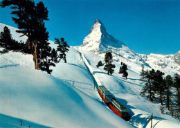 13095890 Zermatt VS Gornergratbahn Matterhorn Zermatt VS - Autres & Non Classés