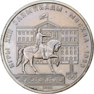 Russie, Rouble, 1980, Saint-Pétersbourg, Cupro-nickel, SUP, KM:177 - Russie