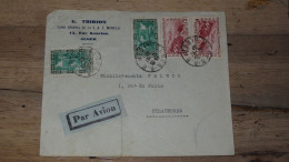 Enveloppe ALGERIE,  AVION  - Alger - 1938 ............ Boite1.......... 240424-13 - Cartas & Documentos