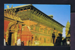 Gc8506 NEPAL "WHO-XXV Ann. 1973 Santé Health Begins At Home /postcard Palace Of 55 Windows & The Golden Gate Of Bhadgaon - Altri & Non Classificati