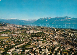 13090210 Renens Vue Aerienne Lac Leman  Renens - Andere & Zonder Classificatie