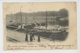 ASNIERES SUR SEINE - Les Bords De La Seine (péniches ) - Asnieres Sur Seine