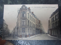 Carte Postale Nord, Maubeuge, Rue De Mons Et De L'Esplanade - Maubeuge