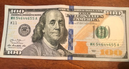 USA 100 DOLLARS SERIES 2013 CIRCULATED - Valuta Nazionale