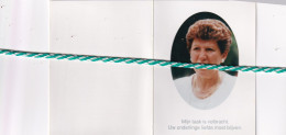 Maria De Vylder-Van Puyenbroeck, Zele 1938, Gent 1995. Foto - Décès